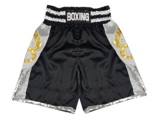 Personalisierte Boxshorts , Boxhosen selber gestalten : KNBSH-029-Schwarz